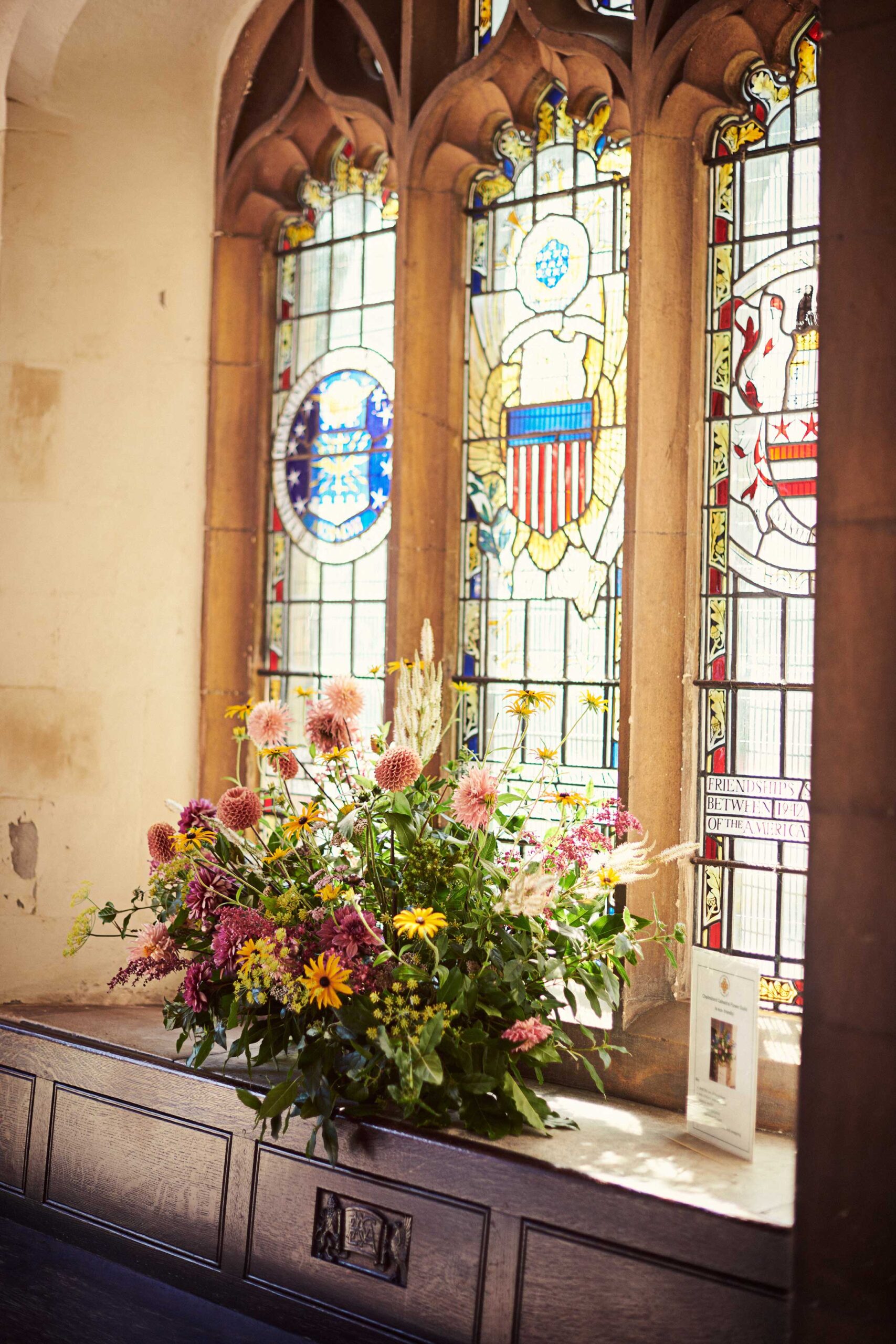 Church windows and flowers - Chelmsford - Beresfords Estate agents - Essex