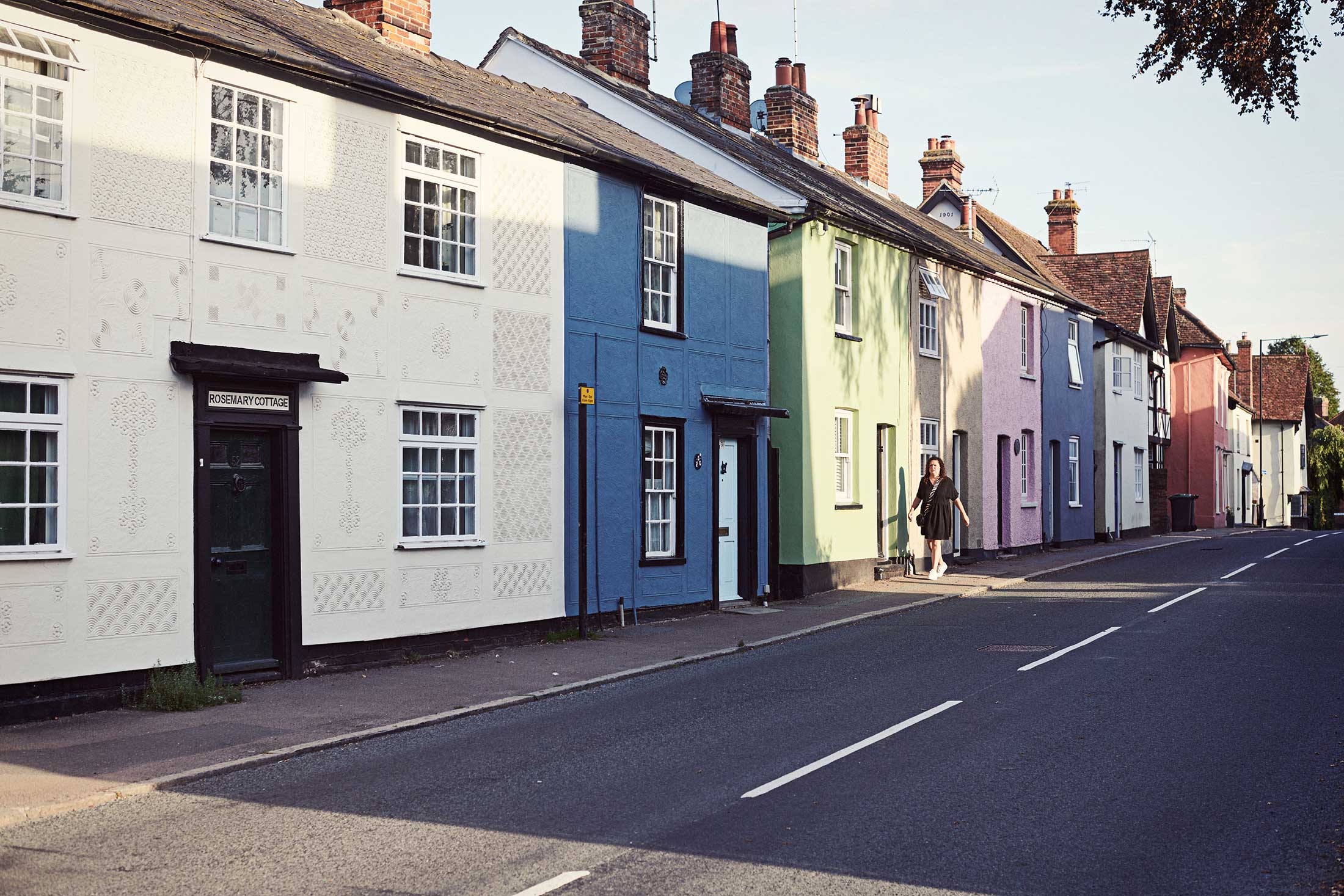 Colourful row of houses - Chelmsford - Beresfords Estate agents - Essex