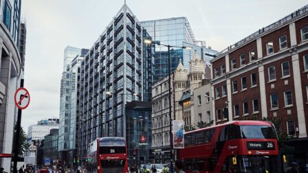 Buses in Liverpool street - London - Beresfords Estate agents - Essex